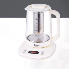 Ultra-fast tea kettle with capacity of 1.5 liters,
