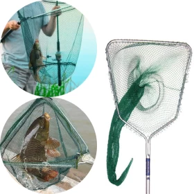 Fishing Landing Net - Green