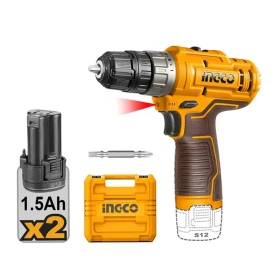 Lithium-Ion Cordless Drill with 2 battery - 12V