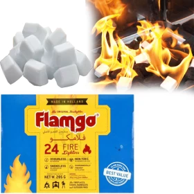 Firelighter Cubes 24Pcs flamgo