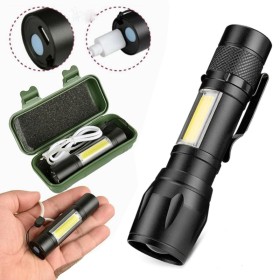 Rechargeable Mini Flashlight - Ten Cm