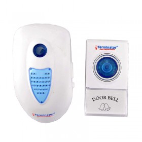 Terminator Digital Wireless Doorbell White